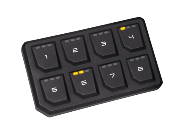 Image of Marlin Technologies' M-Flex Classic Series 8 Button CAN Bus Keypad