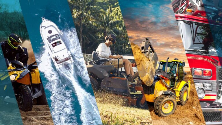 Different industries collage